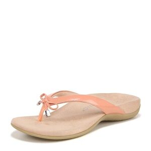 Vionic Bella Canyon Sunset Patent Flip Flop Sandals Size 6.5